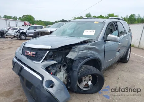 2008 GMC Acadia Slt-1 from USA, damaged, VIN 1GKER23708J187962